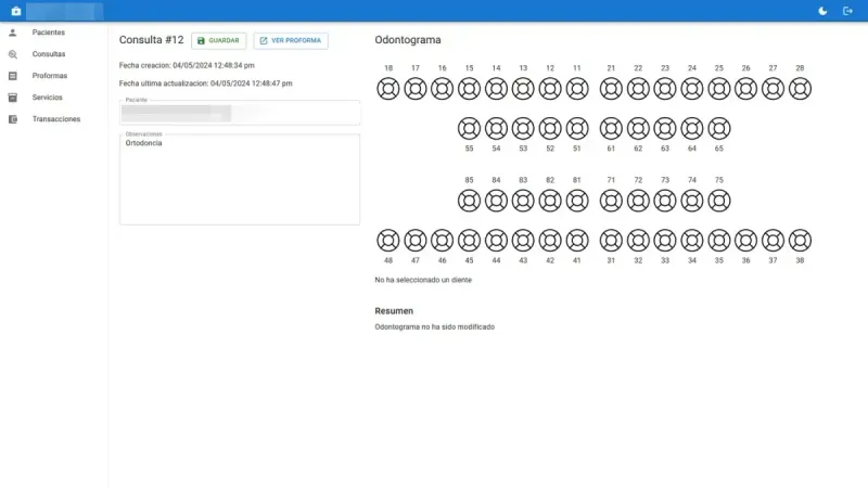 DenSys — sistema de gestión para clínica dental